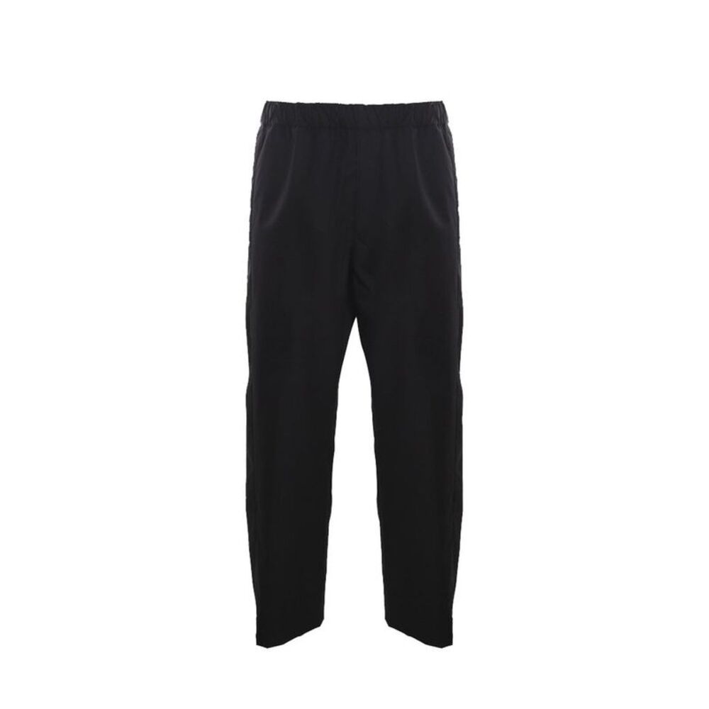 Alexander McQueen Black Cotton Casual Men's Pants